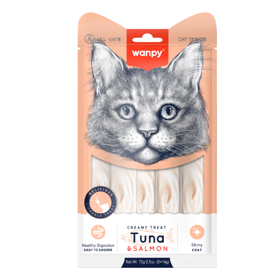 Picture of Wanpy Creamy treat Tuna & Salmon