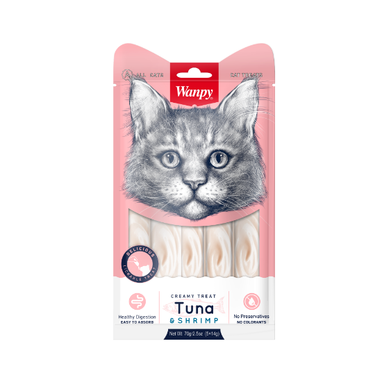 Picture of Wanpy Creamy treat Tuna & Shrimp