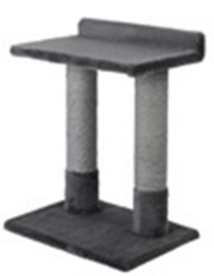 Picture of Double cat scratching post Purple color