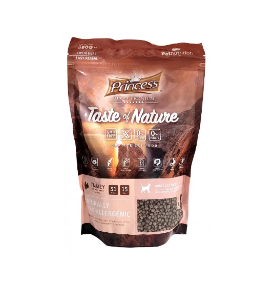 Picture of PRINCESS TASTE OF NATUE TURKEY 350G MALTA