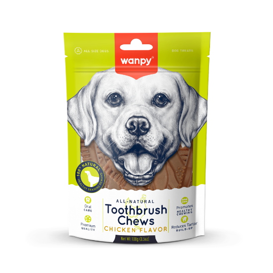 Picture of Wanpy Toothbrush Chews Chicken Flavor