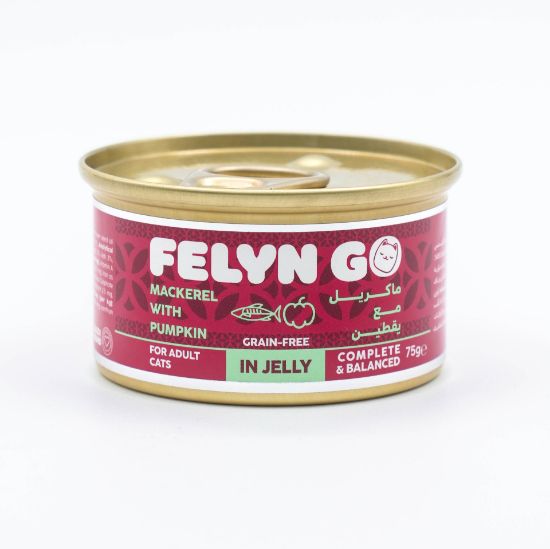 Picture of Felyn Go C&B Cans Mackerel with Pumpkin in Jelly 75g