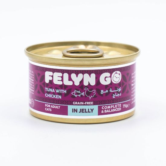 Picture of Felyn Go C&B Cans Tuna with Chicken in Jelly 75g
