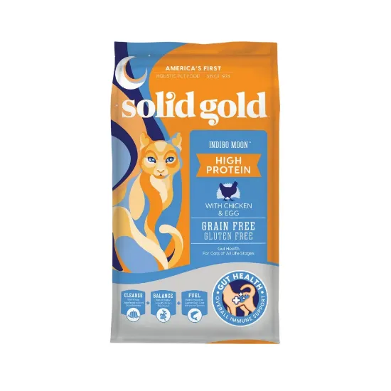 Picture of Solid Gold Indigo Moon Chicken & Egg Grain Free for Cats 1.36kg