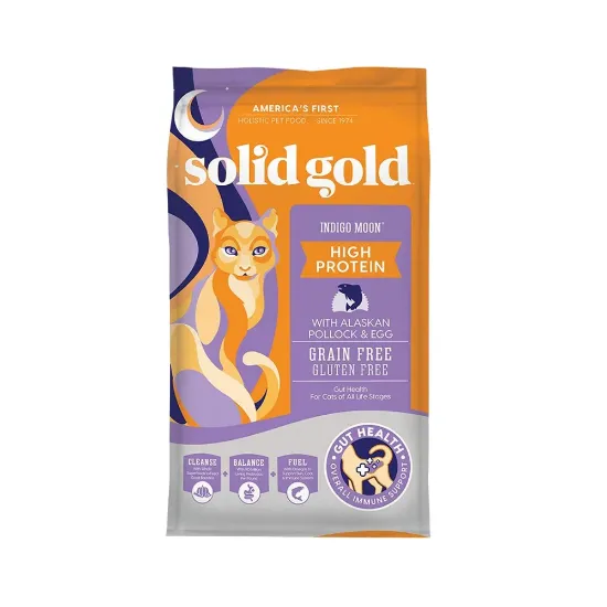 Picture of Solid Gold Indigo Moon Alaskan Pollock & Egg Grain Free for Cats 1.36kg