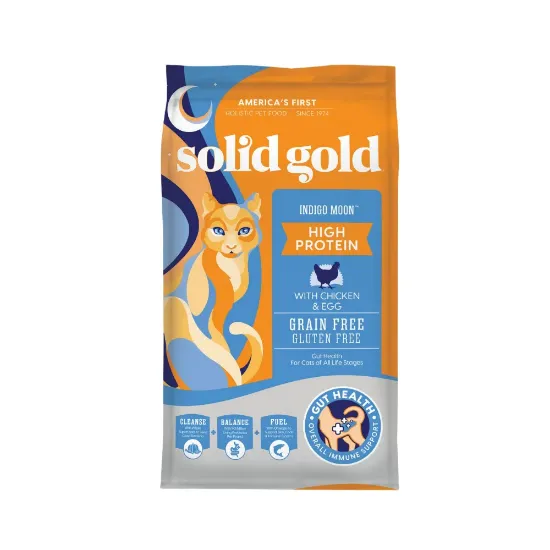 Picture of Solid Gold Indigo Moon Chicken & Egg Grain Free for Cats 2.72kg