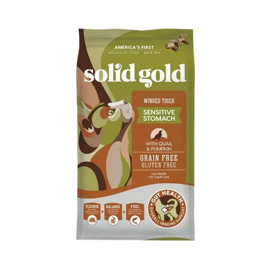 Picture of Solid Gold Winged Tiger With Quail & Pumpkin Grain Free for Cats 2.72kg
